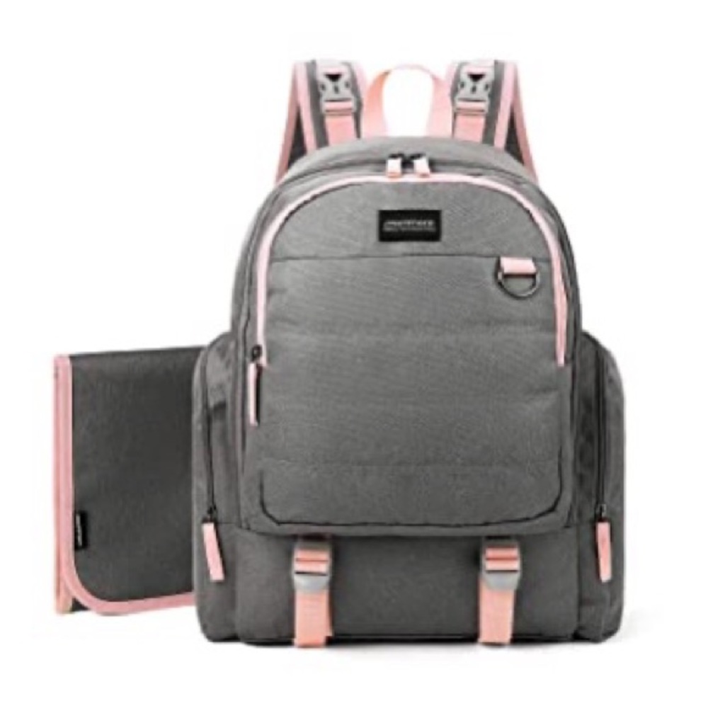 Mommore Diaper backpack with changing pad